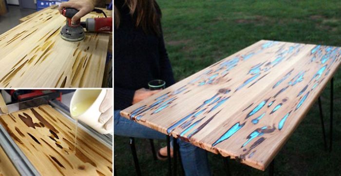 How To Make Cypress Glowing Table How To Make Cypress Glowing Table
