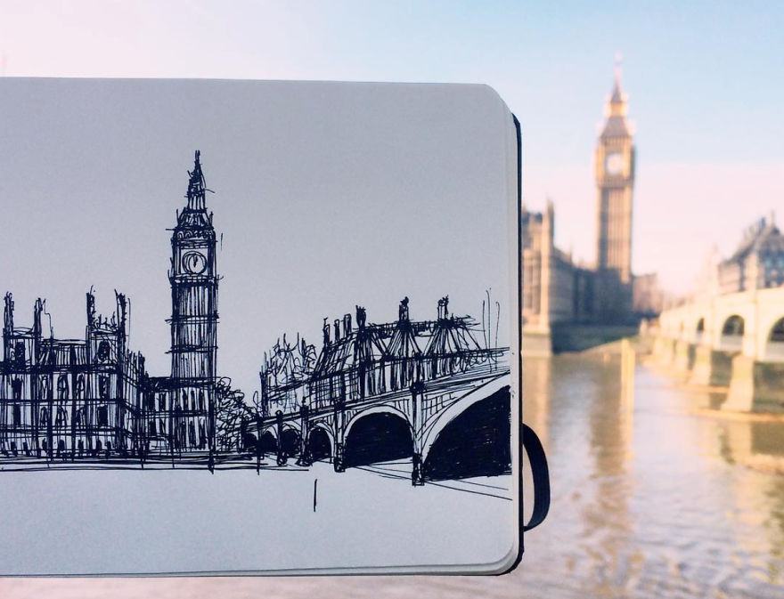 I Drew Every Building In London And Created This City Guide I Drew Every Building In London And Created This City Guide