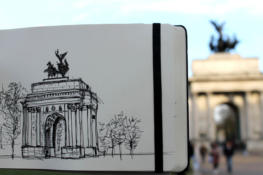 I Drew Every Building In London And Created This City Guide I Drew Every Building In London And Created This City Guide