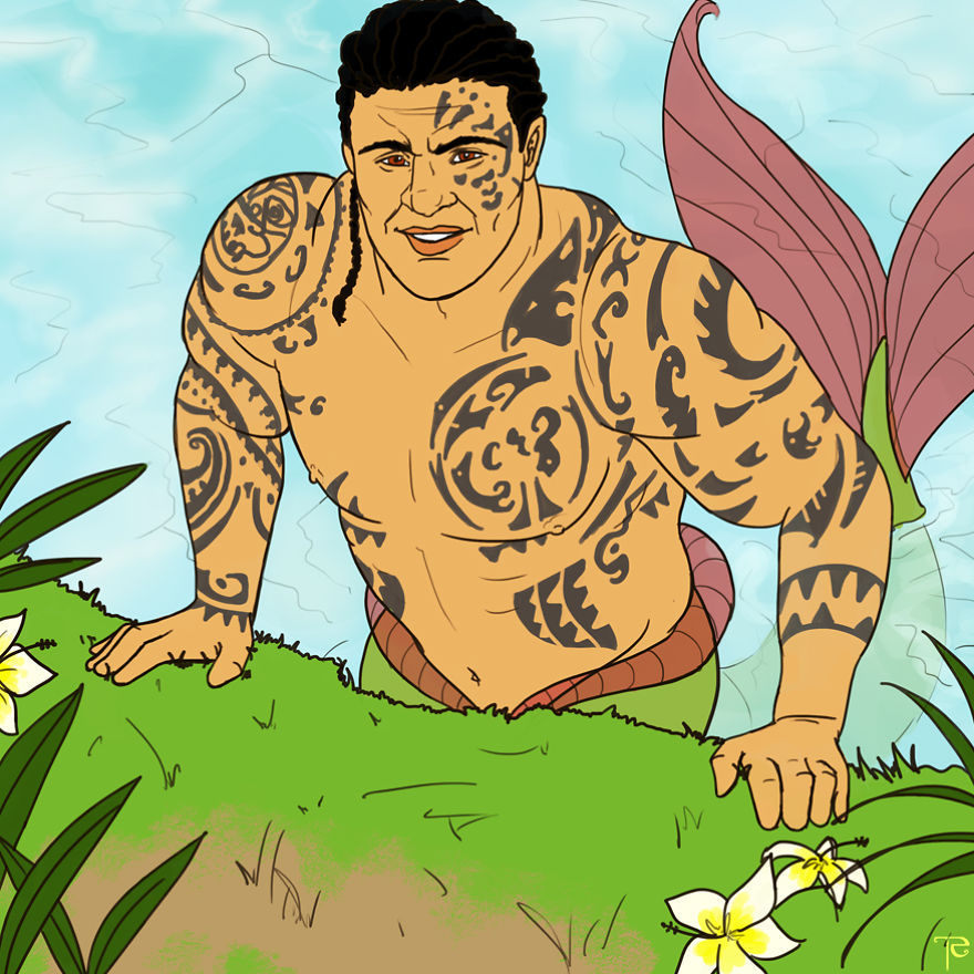 I Paint Mermen With Big Butts And Beards