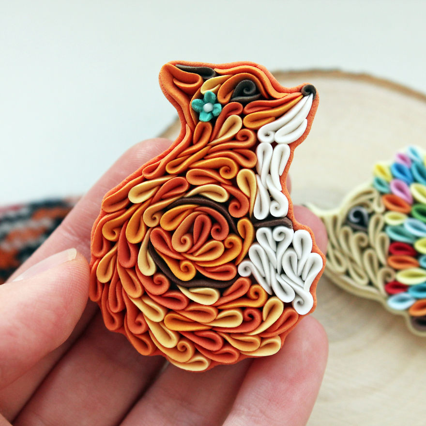 I Make Jewelry From Polymer Clay In Unusual Style