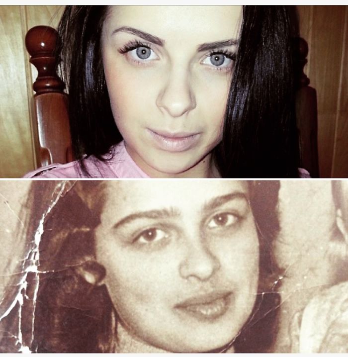 Me And My Grandmother At The Same Age