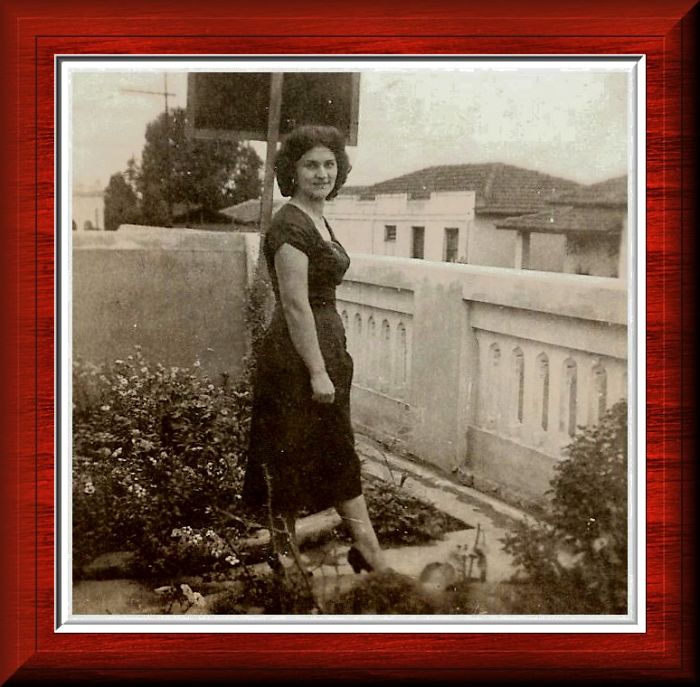 My Mom, 17 Year Age, 1949, São Paulo - Brazil