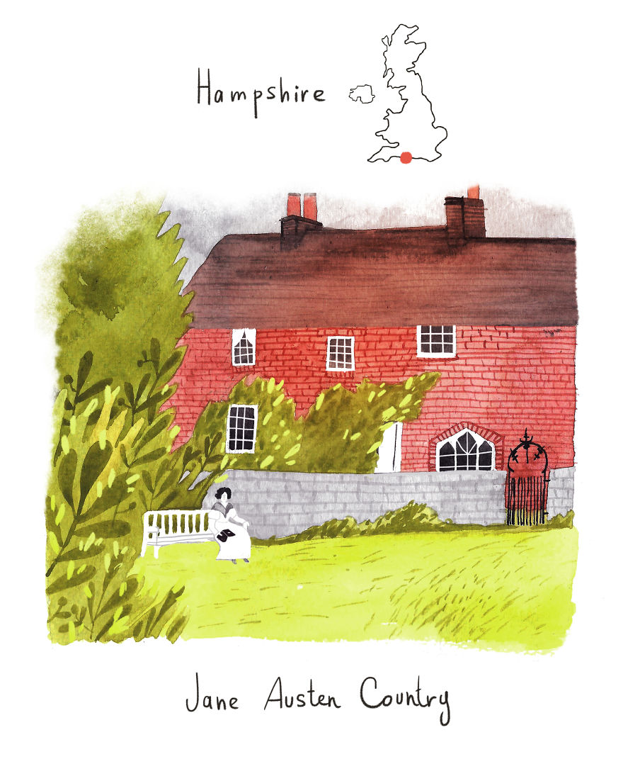 Hampshire - The Home Of Jane Austen