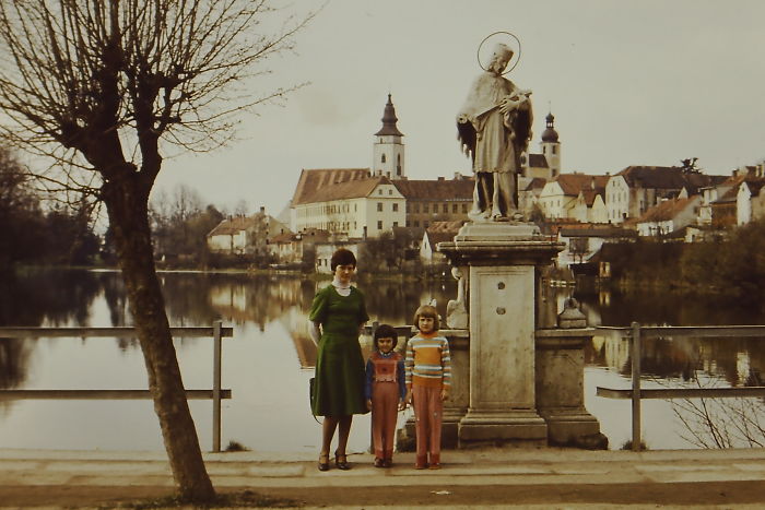 Grandma, Mom And Aunt During 70s. Czechoslovakia