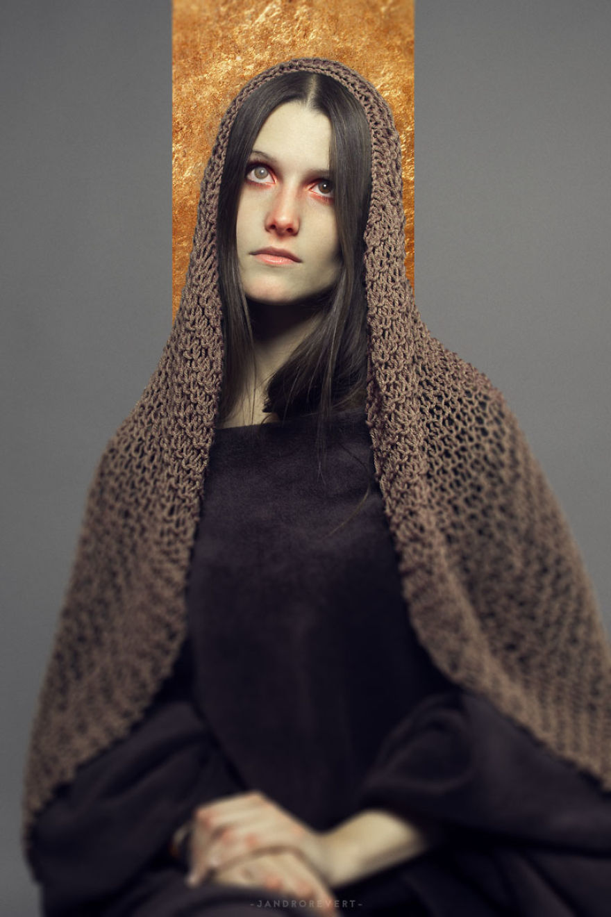 'my Confession', Stunning Portraits Blessed In Gold