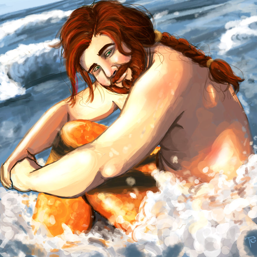I Paint Mermen With Big Butts And Beards