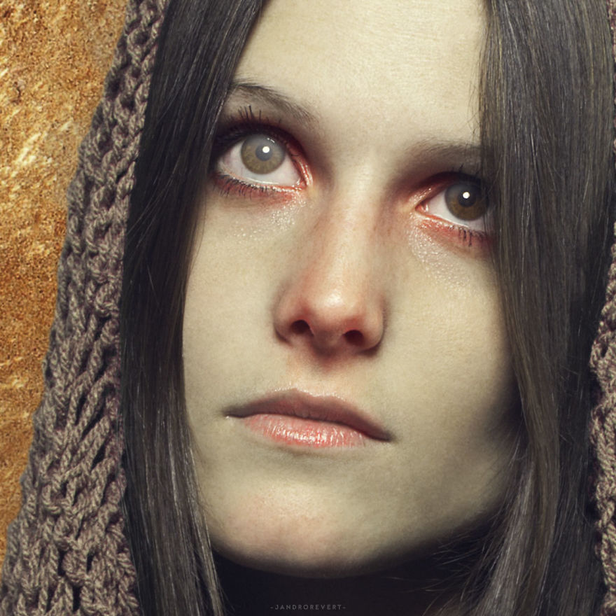 'my Confession', Stunning Portraits Blessed In Gold