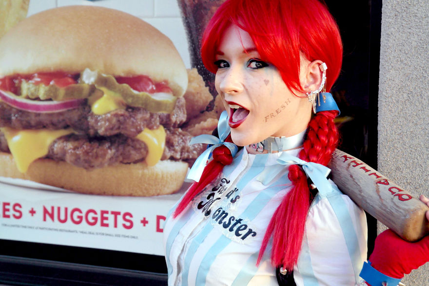 My Love Letter To Wendy's Twitter Sass: Wendy Quinn Cosplay Mashup My Love Letter To Wendy's Twitter Sass: Wendy Quinn Cosplay Mashup
