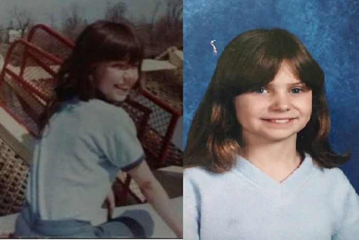 Mother Age 7, Me Age 11