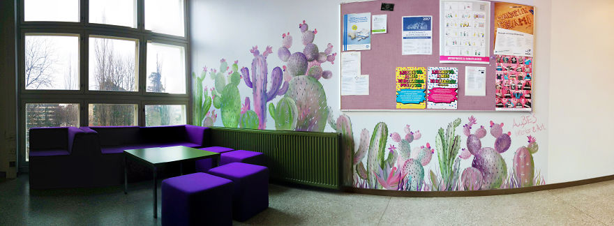 I Created The Cactus Oasis In A Finnish School