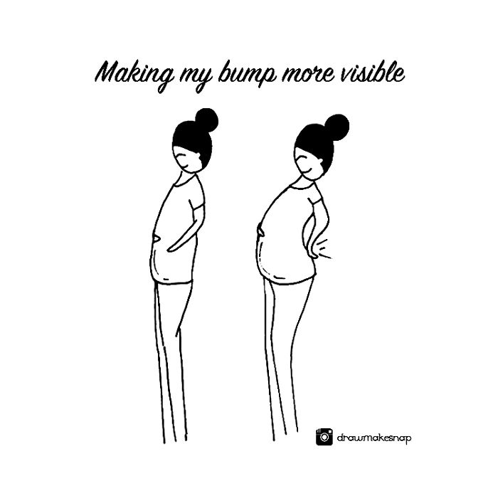 As A First-Time Mom-To-Be, I Illustrated My Pregnancy Journey