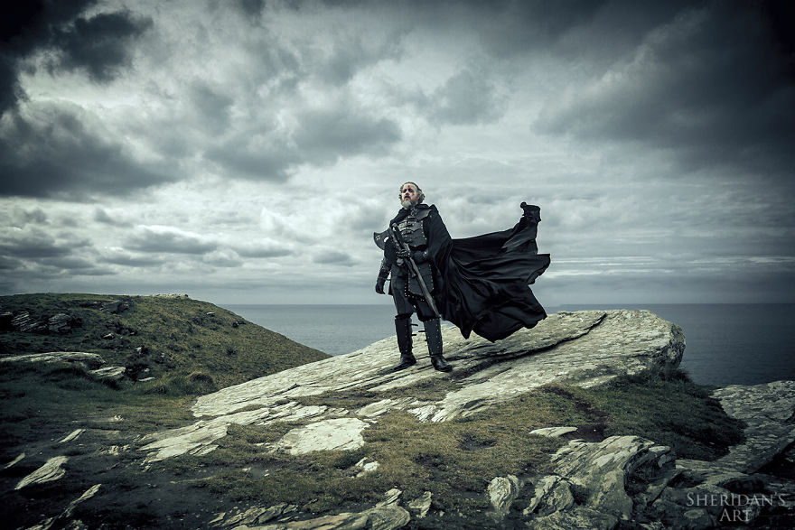 My Dad's Way Of Dealing With His Midlife Crisis: A Game Of Thrones Inspired Photoshoot