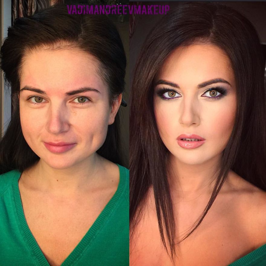 Russian Makeup Artist Proves That Anyone Can Look Like A Celebrity With Right Image Change