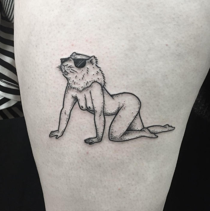 Headless Girl Tattoos