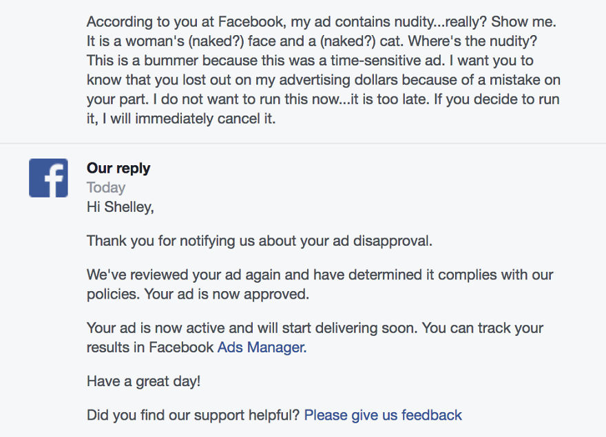 Artist Posts Painting Of A Woman And Her Cat On Facebook And It Gets Shut Down Because...nudity!?!