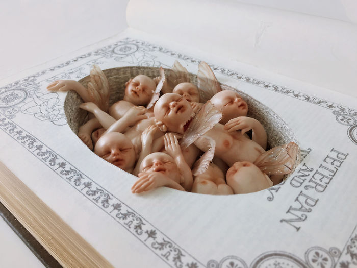 The Scary Baby Carving Sculptures By Artist Qixuan Lim