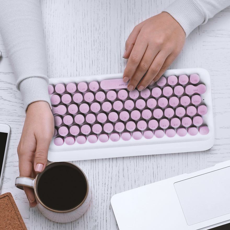 This Might Be The Prettiest Keyboard You'll See All Day