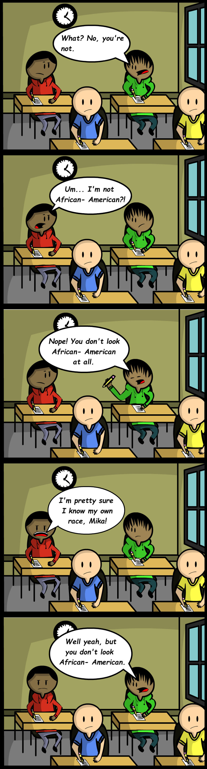 This Is The Response I Always Get When I Tell Someone I'm African- American.