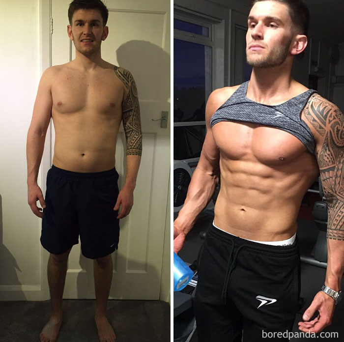 Male Body Transformations Before And After LJERGE