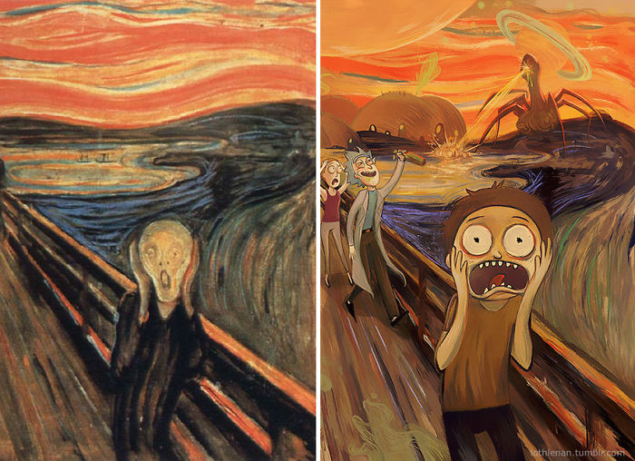 "El grito", de Edvard Munch