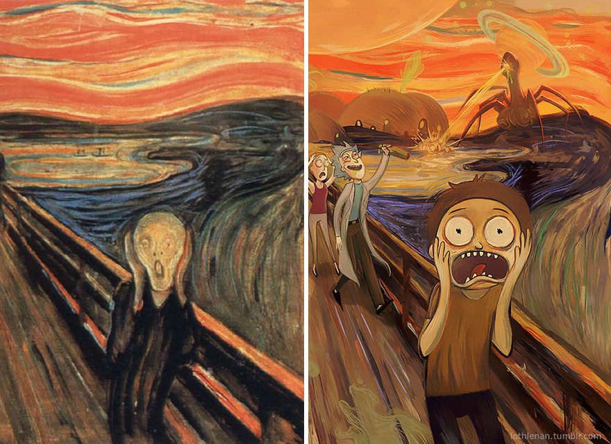 The Scream (of Nature) By Edvard Munch