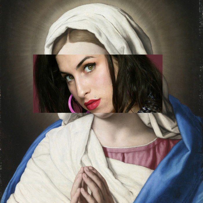 I Put Faces Of Dead Celebrities On Religious Paintings To Show The Icons Of The New Generation