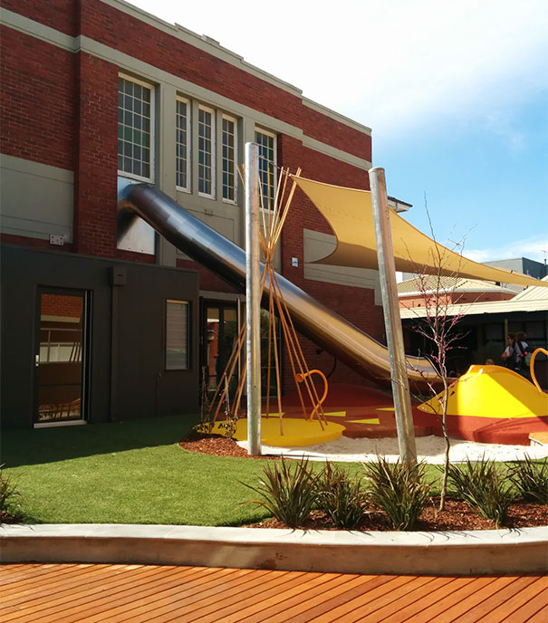 This School Has A Slide Direct From Classroom To Playground. Childhood Dream