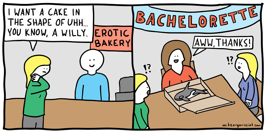 Comics about Bachelorette party 