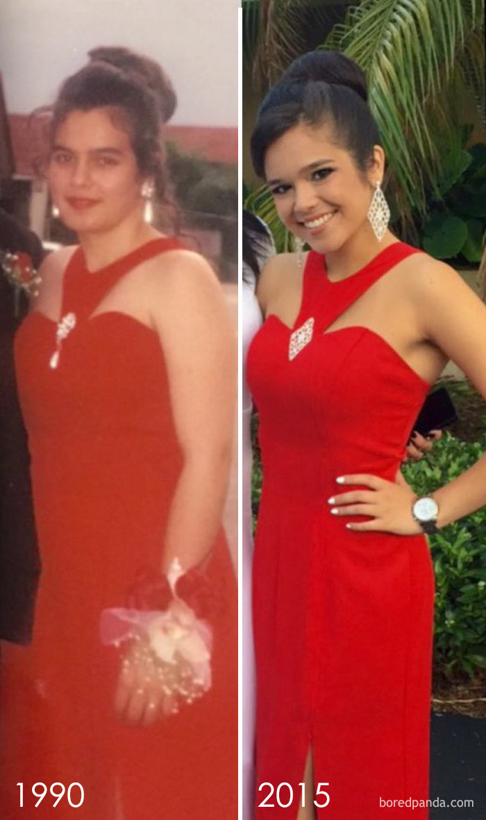 I Wore The Same Dress My Mom Wore For Her Prom