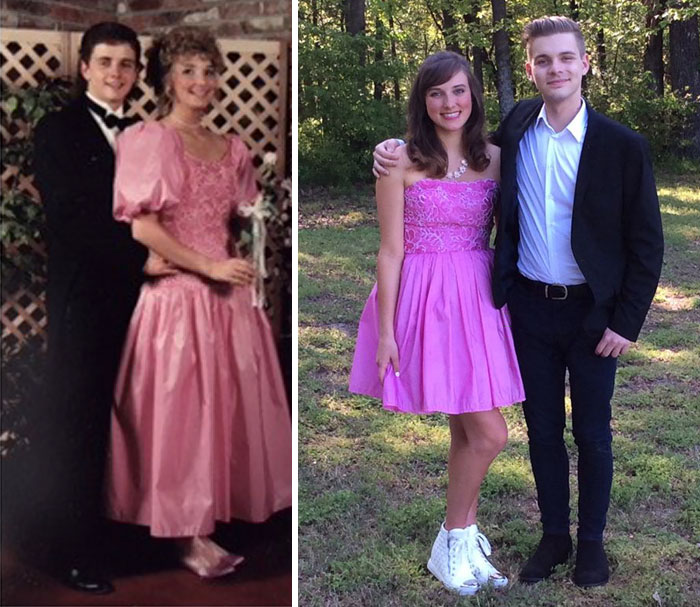 My Daughter Wore My Re-purposed Prom Dress From 1987 And Loved It!