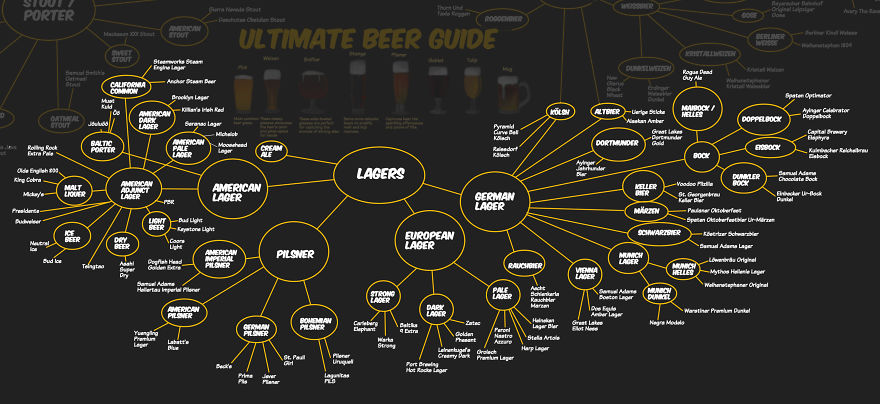We Mapped All The Beers We Have Tasted We Mapped All The Beers We Have Tasted
