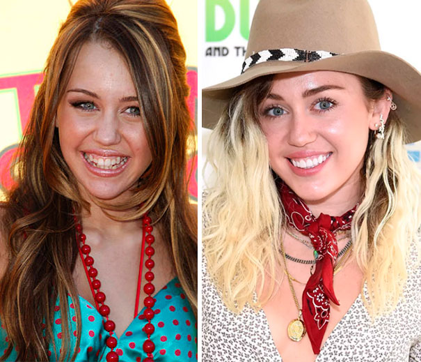 Miley Cyrus Before And After
