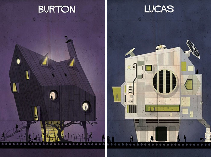 What Would Be The Houses Of Filmmakers If They Were Based On Their Own Films
