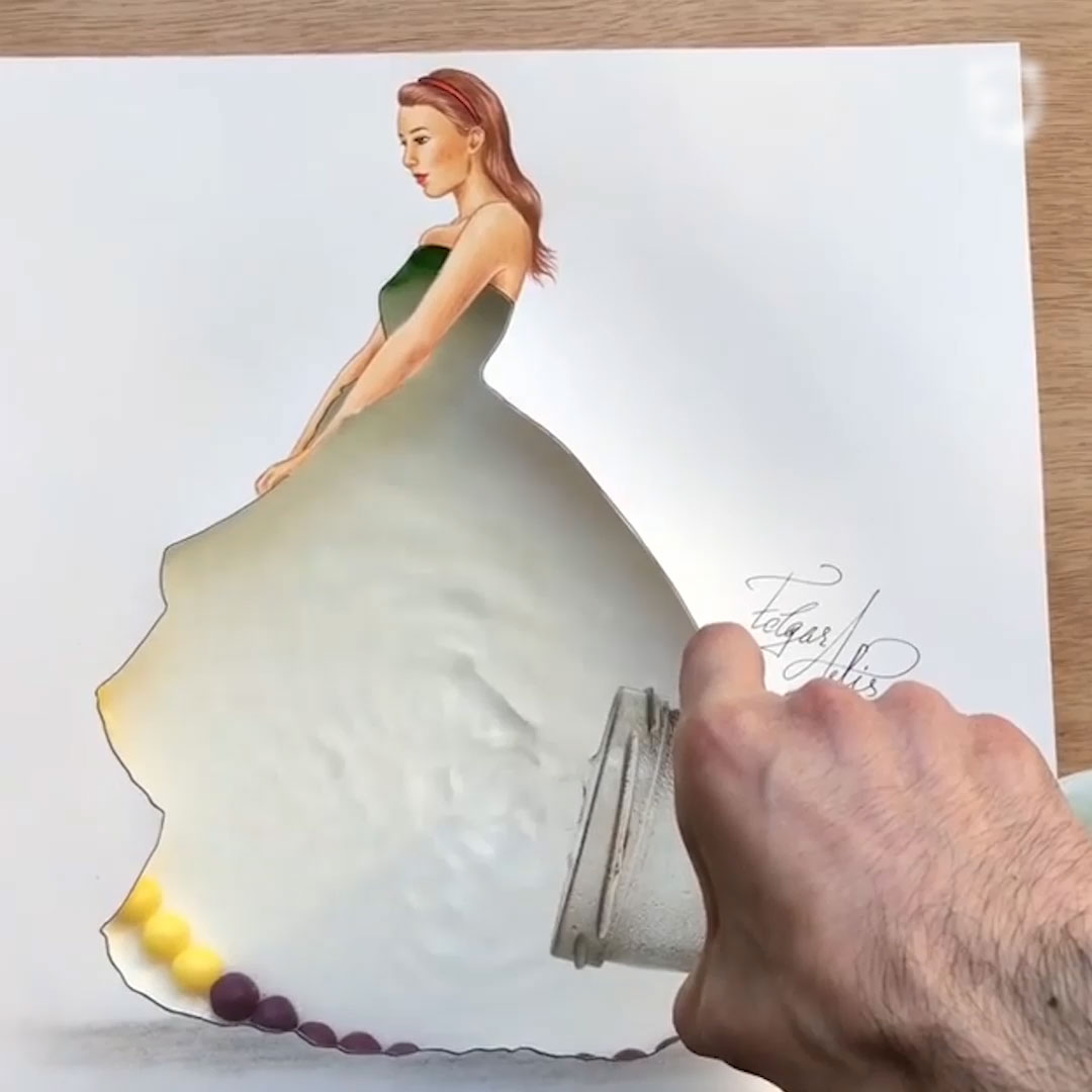 Artist Makes Dresses From Everyday Objects