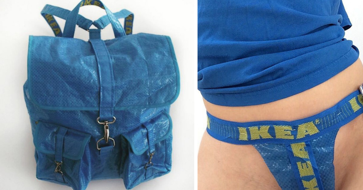 People Are Now Making Clothes Out Of 99-Cent IKEA Bags, And They Look More In The $2000+ Range ...