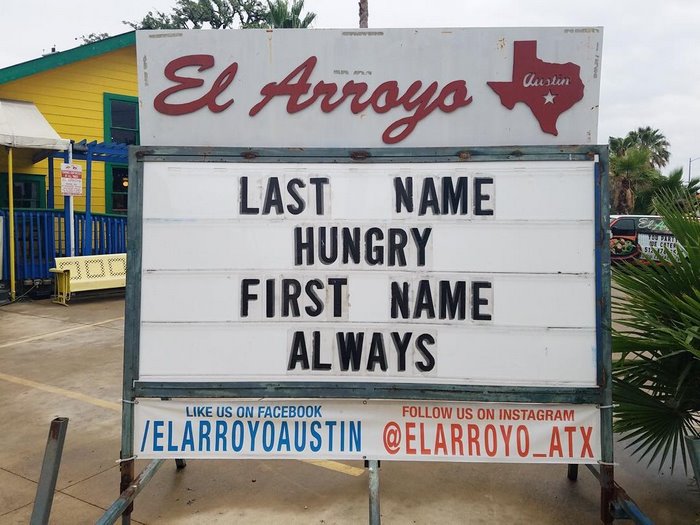 Funny Restaurant Signs
