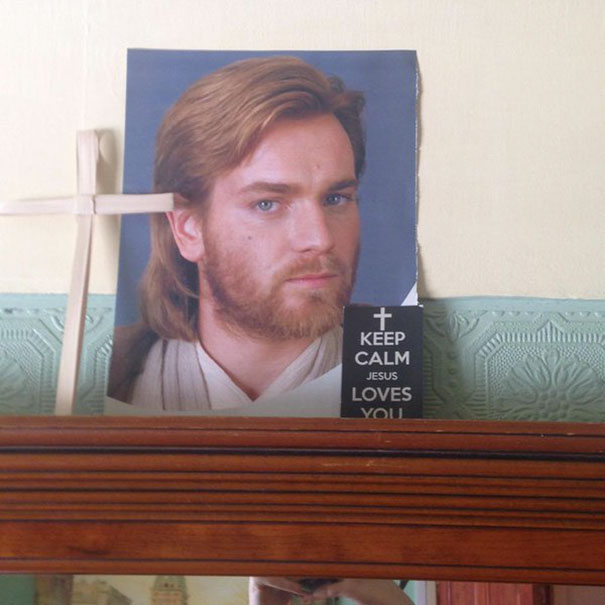 Mum, That's Not A Picture Of Jesus