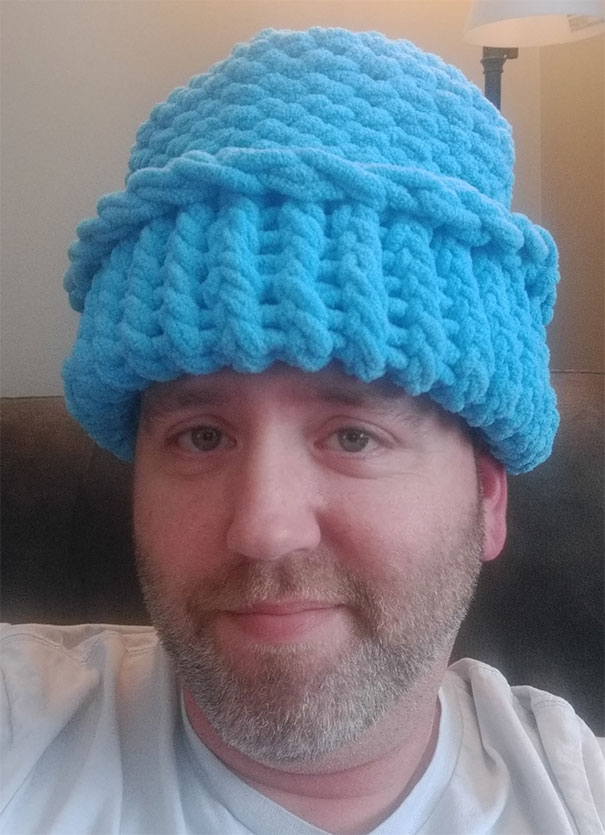 I'm Almost 40. My Mom Knitted This For Me For Christmas