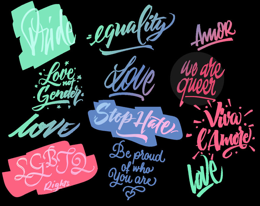 We Designed A Free Font For Our Equal Rights | Love Wins We Designed A Free Font For Our Equal Rights | Love Wins