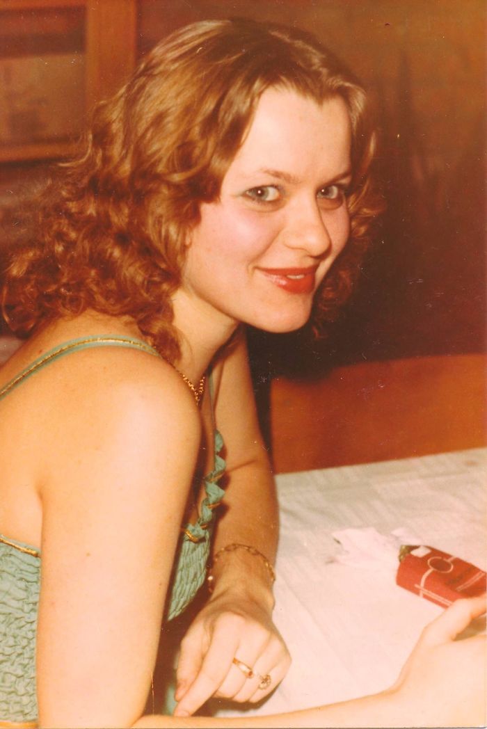 My Mom In 1980 In Hungary.