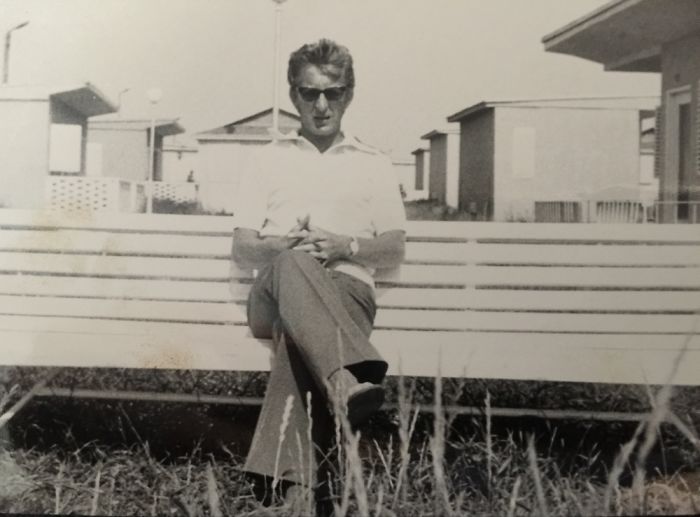 My Cool Dad On Holidays At The Baltic Seaside, Poland, 1976
