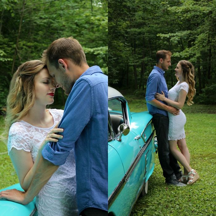 Anniversary Photoshoot Turned Surprise Proposal