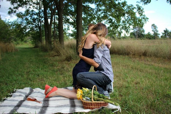 Anniversary Photoshoot Turned Surprise Proposal