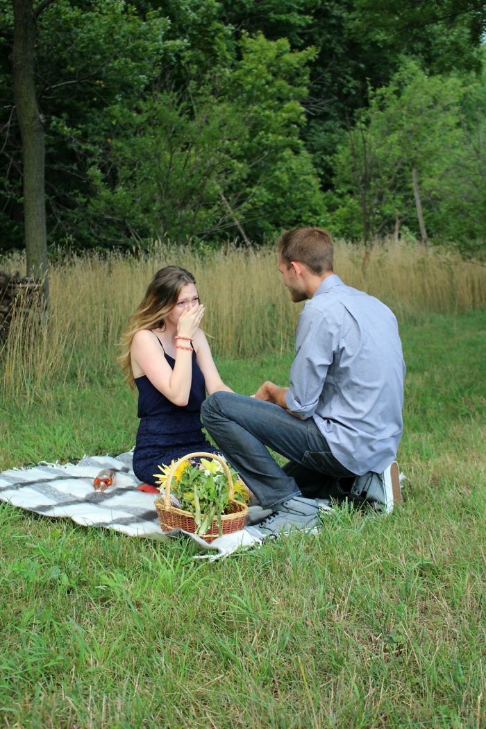 Anniversary Photoshoot Turned Surprise Proposal