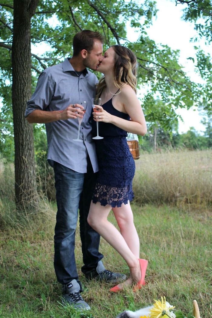 Anniversary Photoshoot Turned Surprise Proposal