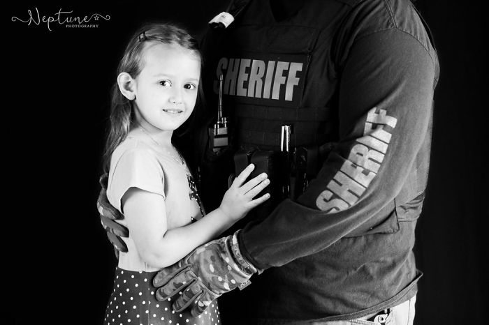 Blue Lives Matter: Images Of Officers And Their Family Members