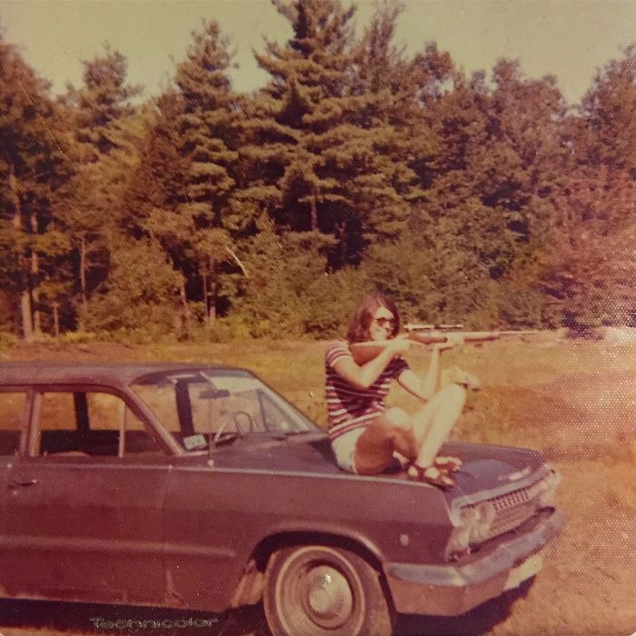 My Mom Around 1970 In The Wilds Of Maine