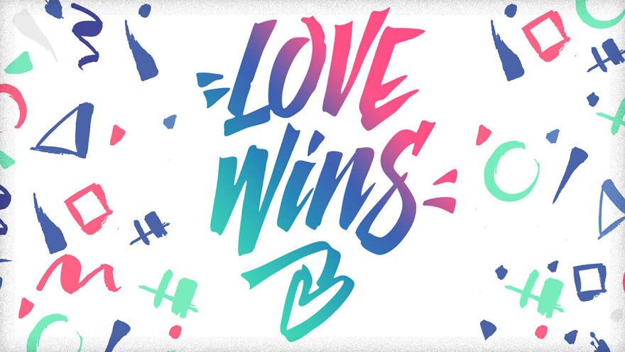 We Designed A Free Font For Our Equal Rights | Love Wins We Designed A Free Font For Our Equal Rights | Love Wins