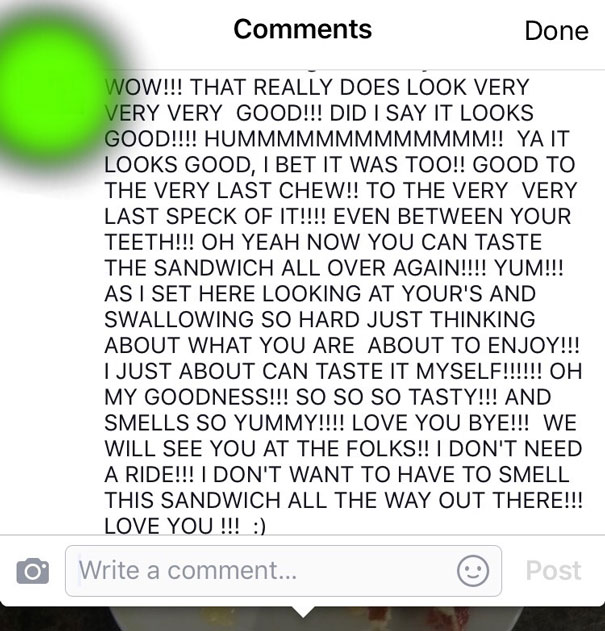 My Friend Posted A Picture Of A Sandwich I Made For Her, And Her Grandma Lost Her Damn Mind